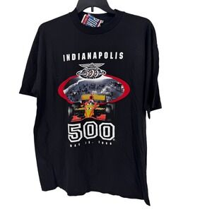 Vintage Indianapolis 500 Racing T Shirt Sport Attack May 28 2000‎ XL